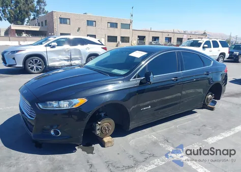 2014 Ford Fusion Hybrid Se z USA, uszkodzony, nr VIN 3FA6P0LU7ER284129